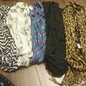 Assorted Scarves